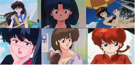 Tribute to Ranma 1/2 Female Characters by fatehound45 on DeviantArt