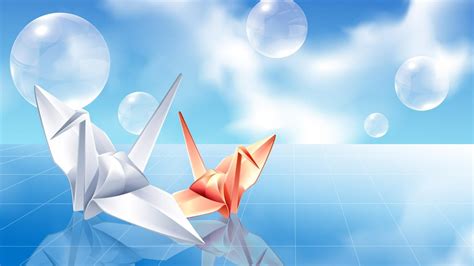 3D Origami Wallpapers - Wallpaper Cave