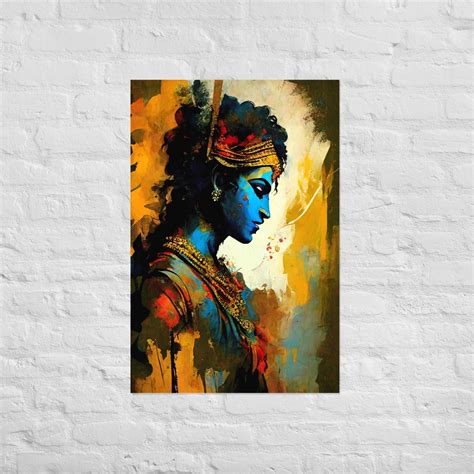 Krishna Art Print Krishna Painting Krishna Picture Krishna Art Hindu ...