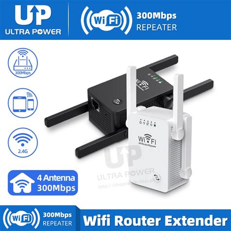 4 Antenna 2.4GHz 300Mbps High Speed Wifi Repeater / Router / AP / Wifi ...