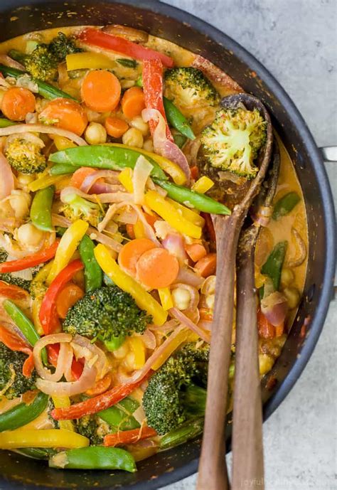 Thai Vegetable Curry | Vegan & Gluten Free Recipe Ready in 30 Min!