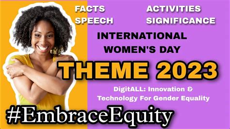 International Women's Day 2023 | Theme | Women's Day Speech # ...