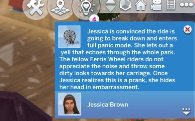 Sims 4: You can get banned from riding the Ferris Wheel