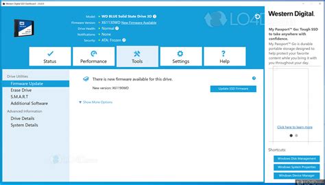 WD SSD Dashboard - Download