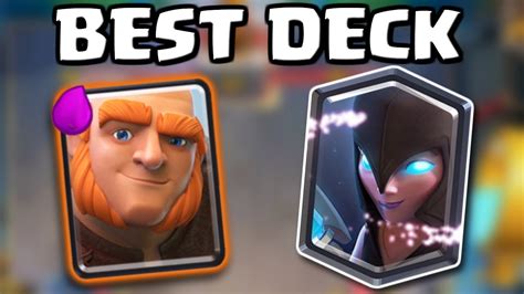 THE BEST NIGHT WITCH DECK IN CLASH ROYALE!! | Giant Night Witch Deck | Clash Royale Arena 11 ...