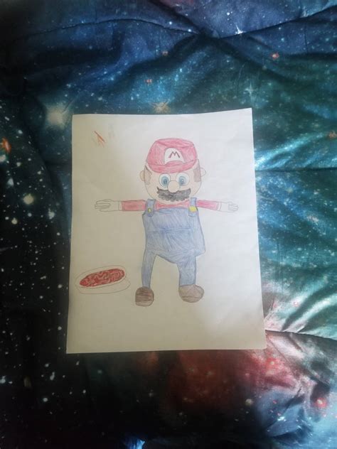 Mario eat spaghetti by sonic2467 on DeviantArt