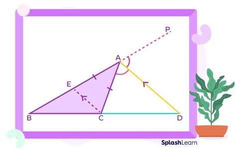 Angle Bisector Theorem: Definition, Formula, Proof, Examples