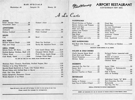 Fred Harvey Airport Restaurant - Albuquerque, NM - 1940s/50s : r ...