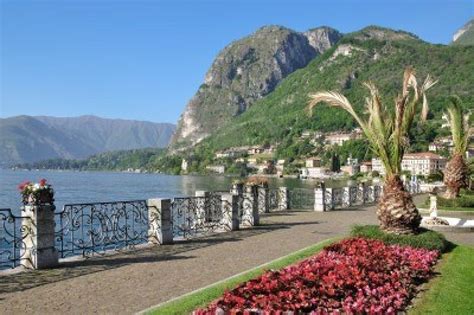 Promenade of Menaggio at Lake Como,Italy | Lake como italy, Lake como ...