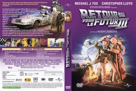 Jaquette DVD de Retour vers le futur 3 - Cinéma Passion