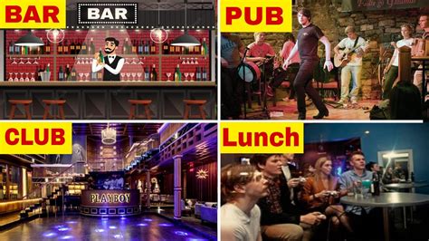 बार पब और क्लब में क्या अंतर है? | Difference Between Bar, Pub and Club ...