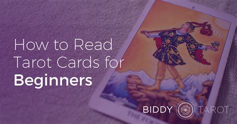 How to Read Tarot Cards for Beginners | BiddyTarot Blog