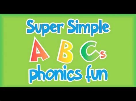 Super Simple ABCs Phonics Song | Review Letters J Through R | Super ...