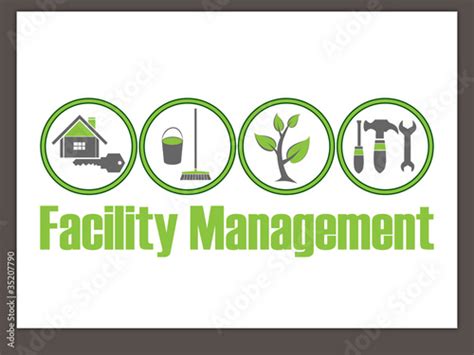 Facility Management Logo - Hausmeisterservice - Logo Stock Vector ...