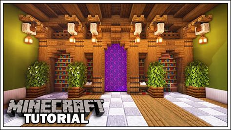 Simple Nether Portal Design for Minecraft 1.16 [How To Build] - YouTube