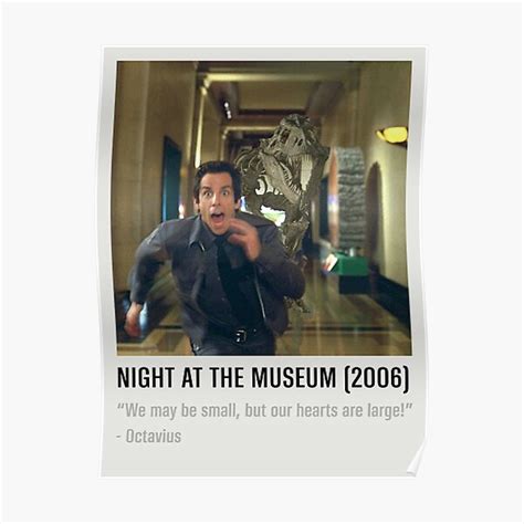 "Night at the Museum " Poster for Sale by SwampySoup | Redbubble