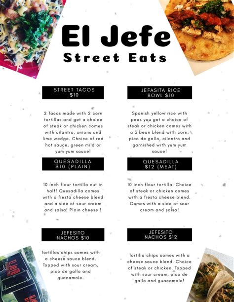 El Jefe Street Eats Food Truck | Old Bust Head