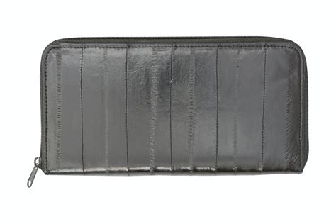 Genuine Eel Skin Zippered Ladies Wallet E 7575 – Marshalwallet