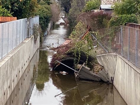 Flood Control Wall Collapses In San Leandro | San Leandro, CA Patch