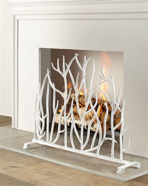 10 Gorgeous Fireplace Screens for Every Home | Fireplace cover ...