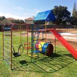 Double Jungle Gym (with 2 Seater Swing) – Enzo Jungle Gyms