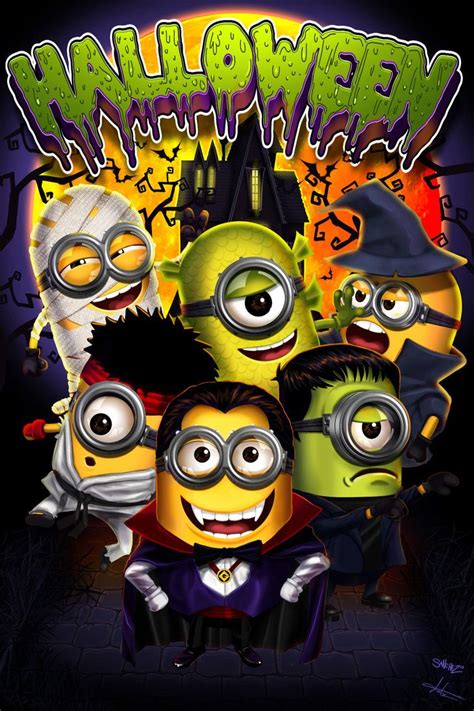 minion__on_Halloween ｡ ‿ ｡ See my Despicable Me Minions pins https://www.pinterest.com/search/my ...