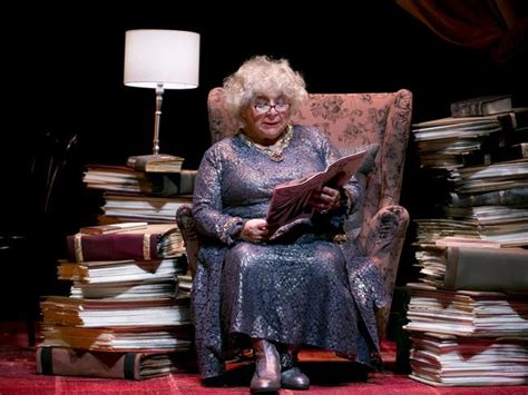 Actor Miriam Margolyes best known as Professor Sprout in Harry Potter brings her one woman show ...