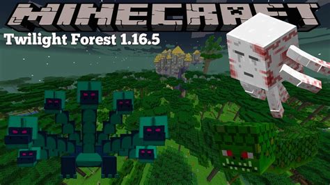 *NEW* TWILIGHT FOREST MOD - MINECRAFT 1.16.5 (MOD SHOWCASE) - YouTube