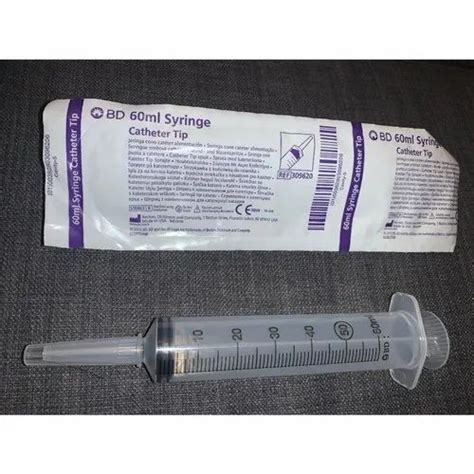 Plastic 60ml Catheter Tip Medical Syringe at Rs 35/piece in Kanpur | ID: 25310347055