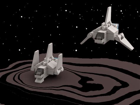 LEGO MOC lambda-class shuttle mini by Serenity | Rebrickable - Build ...