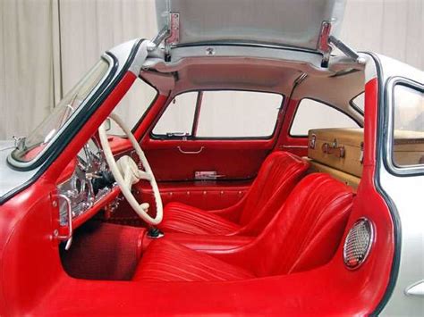 1954 Mercedes Benz 300SL Gullwing: Interior 1 View | Benz, Mercedes ...