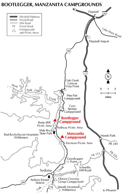 Manzanita Campground | Sedona at Oak Creek Canyon