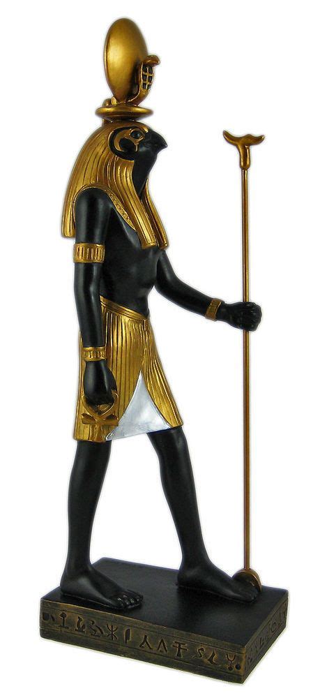 Egyptian Statue of the Sun god Ra Ancient Egypt gods Sculpture | Ancient egypt gods, Ancient ...