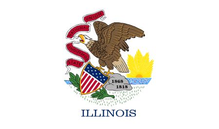 Free Illinois Flag Images: AI, EPS, GIF, JPG, PDF, PNG, and SVG