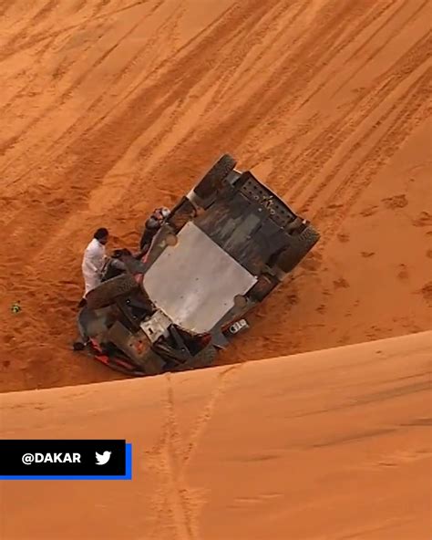 Dakar Rally crash! | The Dakar Rally strikes again! 😳 Three times ...