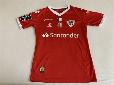 Santa Clara Home football shirt 2020 - 2021. Sponsored by Santander