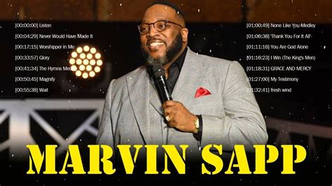 Marvin Sapp - Top Gospel Music Praise And Worship Hits Playlist - Top ...