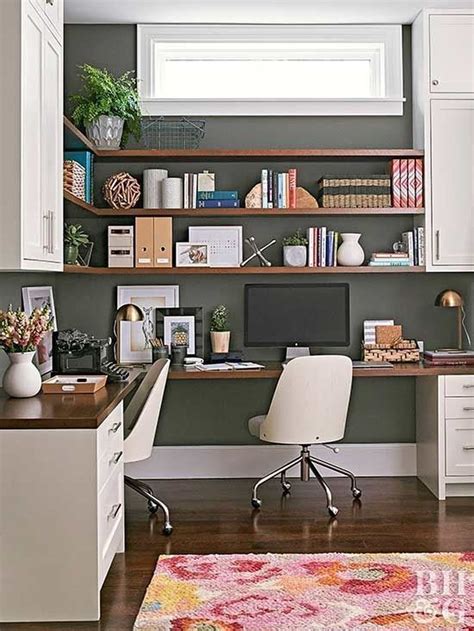 Nice 30+ Modern Diy Home Office Desk Ideas. More at https://www ...