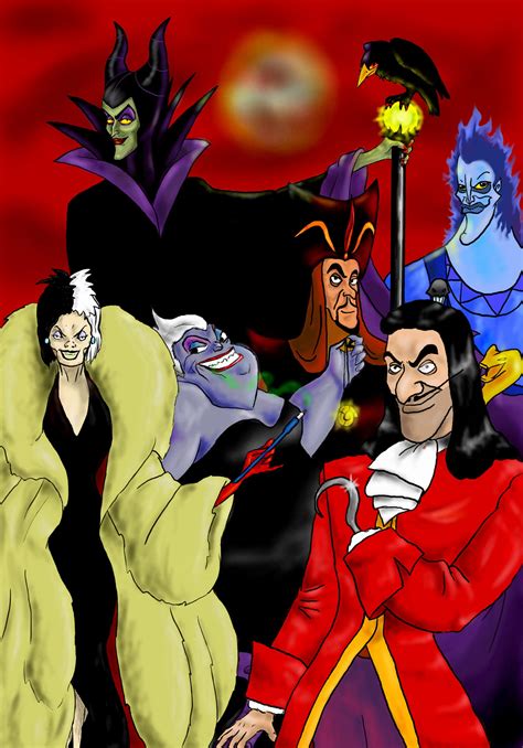 Disney Villains United by Phoenix901 on DeviantArt