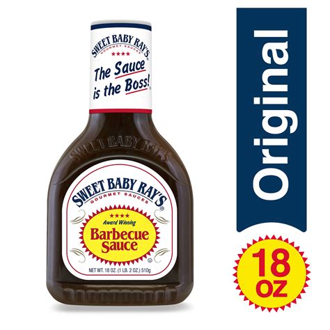 Sweet Baby Ray's Original Barbecue Sauce, 18 oz. - Walmart.com