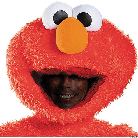 Adult Sesame Street Elmo Headpiece Costume Accessory Men Costumes | lupon.gov.ph