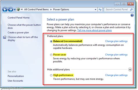 Manage Windows 7 Power Saver Settings [How-to]