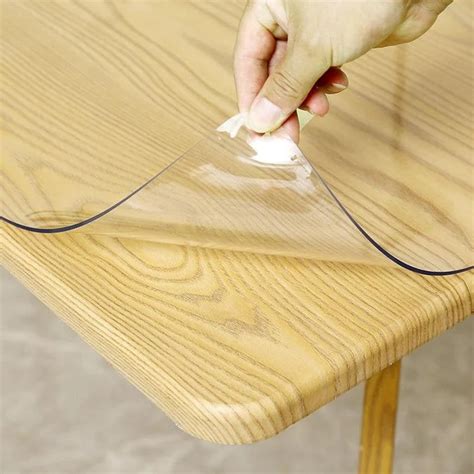 Table Transparente, Desk Protector, Water Heating, Rectangle Table ...