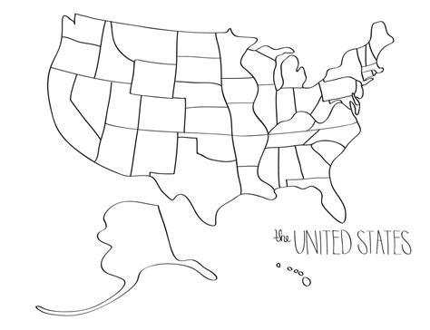 Learn to Draw the UNITED STATES Blob Map Style - Etsy | Learn to draw ...