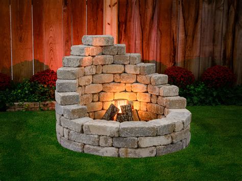 Fire Pit Kits - Shop Romanstone for impressive kits you can build in a weekend!