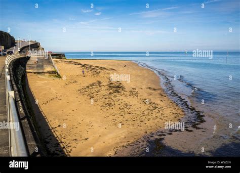 Margate Beach, situated on the Fort Lower Promenade in the county of ...