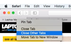 How to Quickly Close Open Tabs in Safari | Laptop Mag