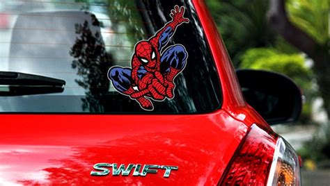 Spiderman Car and Bumper Vinyl Decal / Sticker 10 Sizes - Etsy