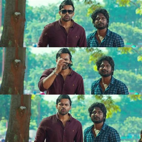 Prati Roju Pandage Movie | Sai Dharam Tej - Suhas Scene Meme Template ...