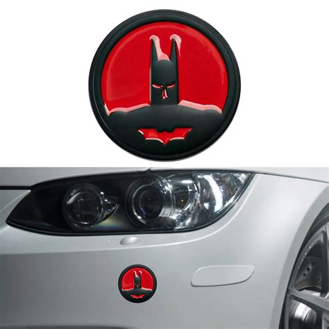 1Pcs 3D Metal Batman car body sticker Logo Emblem Decal Sticker ...